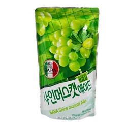 Напиток со вкусом Зелёного Винограда с сахаром (концентрат) Shine Muscat Ade Baba, Корея, 190 мл Акция
