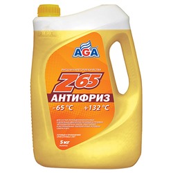 AGA Антифриз PREMIX желтый (-65*С) 5л