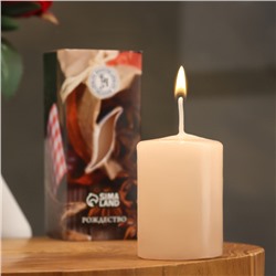 Свеча ароматическая "Рождество", 4×6 см, в коробке