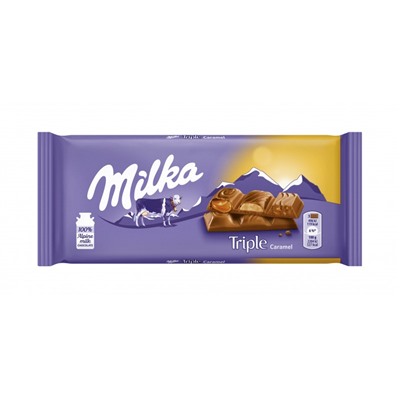 Милка Triple Caramel 90 гр.