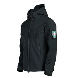 Демисезонная тактическая  куртка, арт МЛ2, цвет:чёрный