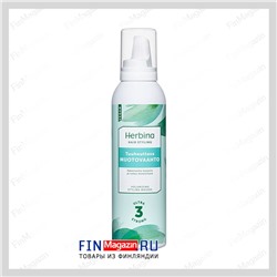 Herbina мусс для объема волос ультрасильной фиксации 200 мл