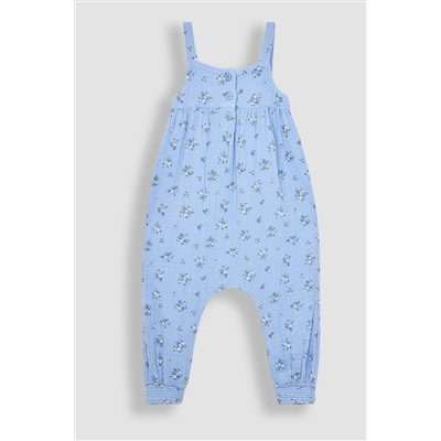 JoJo Maman Bébé Floral Cheesecloth Jumpsuit