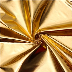 Лоскут для рукоделия однотонный, 50 × 50 см, цвет золотой
