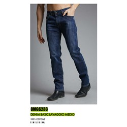 8MG6233 DENIM BASIC LAVAGGIO MEDIO