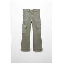 Mango Pocket Cargo Jeans