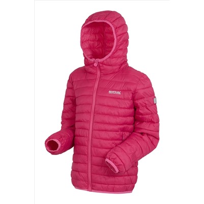 Regatta Junior Pink Hillpack II Lightweight Padded Jacket