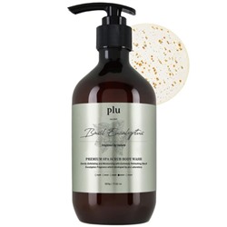 PLU Premium Spa Scrub Body Wash Basil Eucalyptus Гель-скраб для душа с базиликом и эвкалиптом