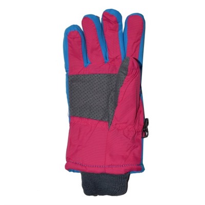 Детские перчатки 81-розовый-голубой