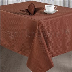 Комплект столового белья АРТ Дизайн - Кристиан (шоколад)