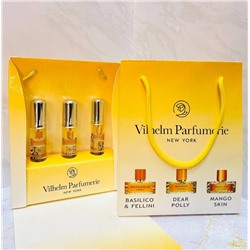 Подарочный парфюмерный набор Vilheim Parfumerie 3x20 ml ОАЭ