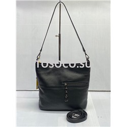 1977-2 black сумка  Wifeore натуральная кожа 30х26х11