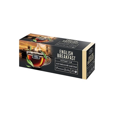 «ETRE», чай черный «Английский завтрак», 25 пакетиков, 50 г