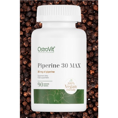 OstroVit Piperyna 30 mg MAX 90 tab - ПИПЕРИН