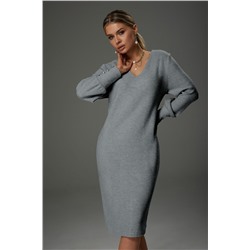 Платье Galean Style 913 серый