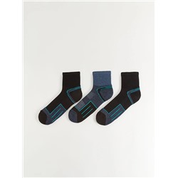LC Waikiki Мужские носки с рисунком, комплект из 3 предметов