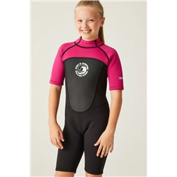 Regatta Kids Shorty Lightweight Black Wetsuit