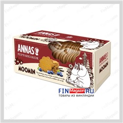 Имбирное печенье Annas с пряностями, черникой и ванилью 150 гр