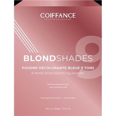 560 Осветляющая синяя пудра 9 тонов, 500 гр. BLONDSHADES - POUDRE DECOLORANTE BLEUE 9 TONS