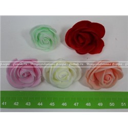 Лот №16 Насадка роза круглая (10 упаковок по 50 штук)