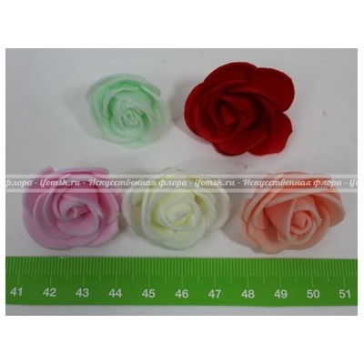 Лот №16 Насадка роза круглая (10 упаковок по 50 штук)