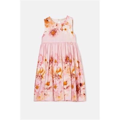 Angel & Rocket Emilia Pink Garden Floral Dress