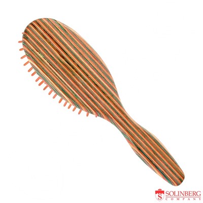 Щетка массажная Salon Professional 73040Z "Color Stripes"