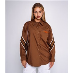 Рубашка #КТ621 (2), коричневый