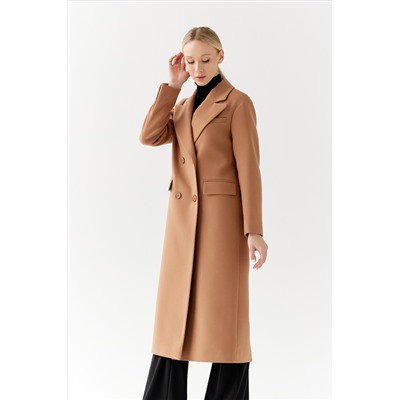 Пальто женское демисезонное 24102 (кэмел)