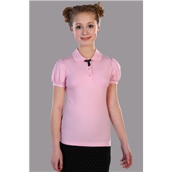 Блузка трикотажная для девочки Элен, Светло-розовый