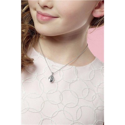 Beaverbrooks Children's Mini B Silver Cross Locket