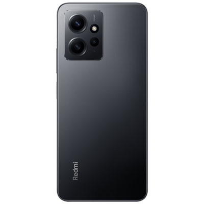 Смартфон XIAOMI Redmi Note 12, 2 SIM, 6,67", 4G (LTE), 50+8+2 Мп, 4/128 ГБ, серый, MZB0DOORU