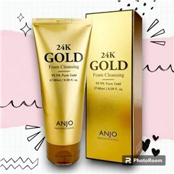 ANJО Professional Маска-пленка с биозолотом, 24К Gold Pell off pack  100 мл.