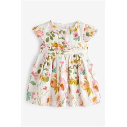 Pink/White Floral Baby Prom Dress (0mths-2yrs)