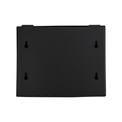 BRIMIX - Диспенсер для бумажного полотенца Z сложения, с ключом, из нержавеющей стали, матовый , черного цвета  ( 9902)