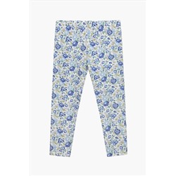 Trotters London Liberty Print Blue Felicite Leggings