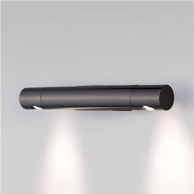Настенный светодиодный светильник в стиле минимализм
                     Eurosvet  40161 LED чёрный жемчуг