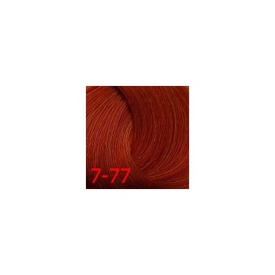 ДТ 7-77 стойкая крем-краска для волос Средний русый интенсивный медный 60мл