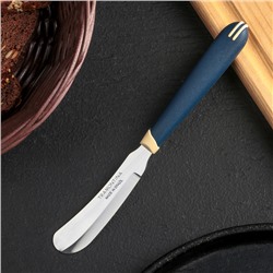 Нож для масла , лезвие 7,5 см, сталь AISI 420, цвет синий
