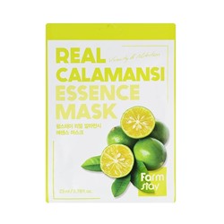 Маска для лица Farm Stay с экстрактом каламанси - Real Calamansi Essence Mask