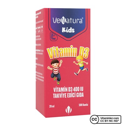 Venatura Kids Витамин D3 400 МЕ 20 мл