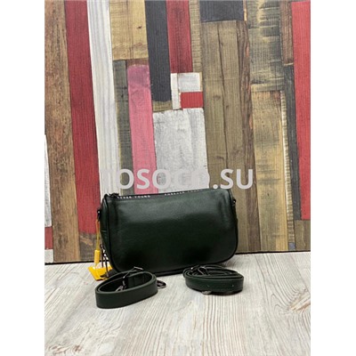 5056 green сумка  Wifeore натуральная кожа 16х24х9