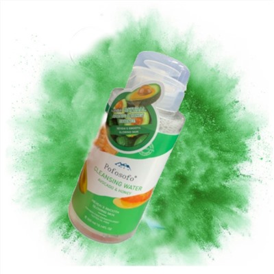 Очищающее средство для лица с экстрактом авокадо и меда Pofosofo Cleansing Water Avocado & Honey 300мл