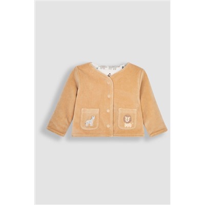 JoJo Maman Bébé 2-Piece Safari Sleepsuit & Jacket Set