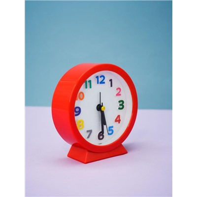 Часы-будильник «COLORFUL NUMBER», red