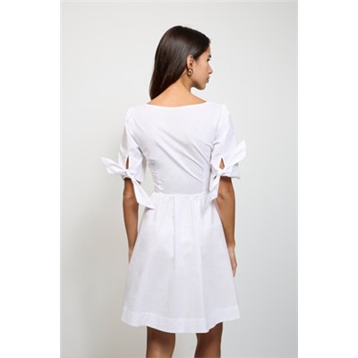 Vestido camisero - Blanco