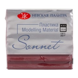 Пластика "Sonnet" , брус 56 г, вишневый