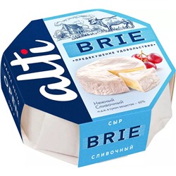 Сыр с белой плесенью ALTI Brie 125кг*10 (срок 1год) 60% пласт. банка пастеризован