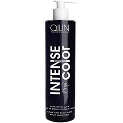 OLLIN intense profi color шампунь для седых и осветленных волос 250мл/ gray and bleached hair shampoo