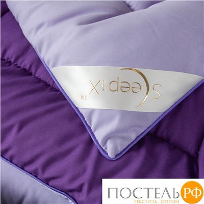 Одеяло 'Sleep iX' MultiColor 250 гр/м, 140х205 см, (цвет: Темно-фиолетовый+Фиолетовый) Код: 4605674031433